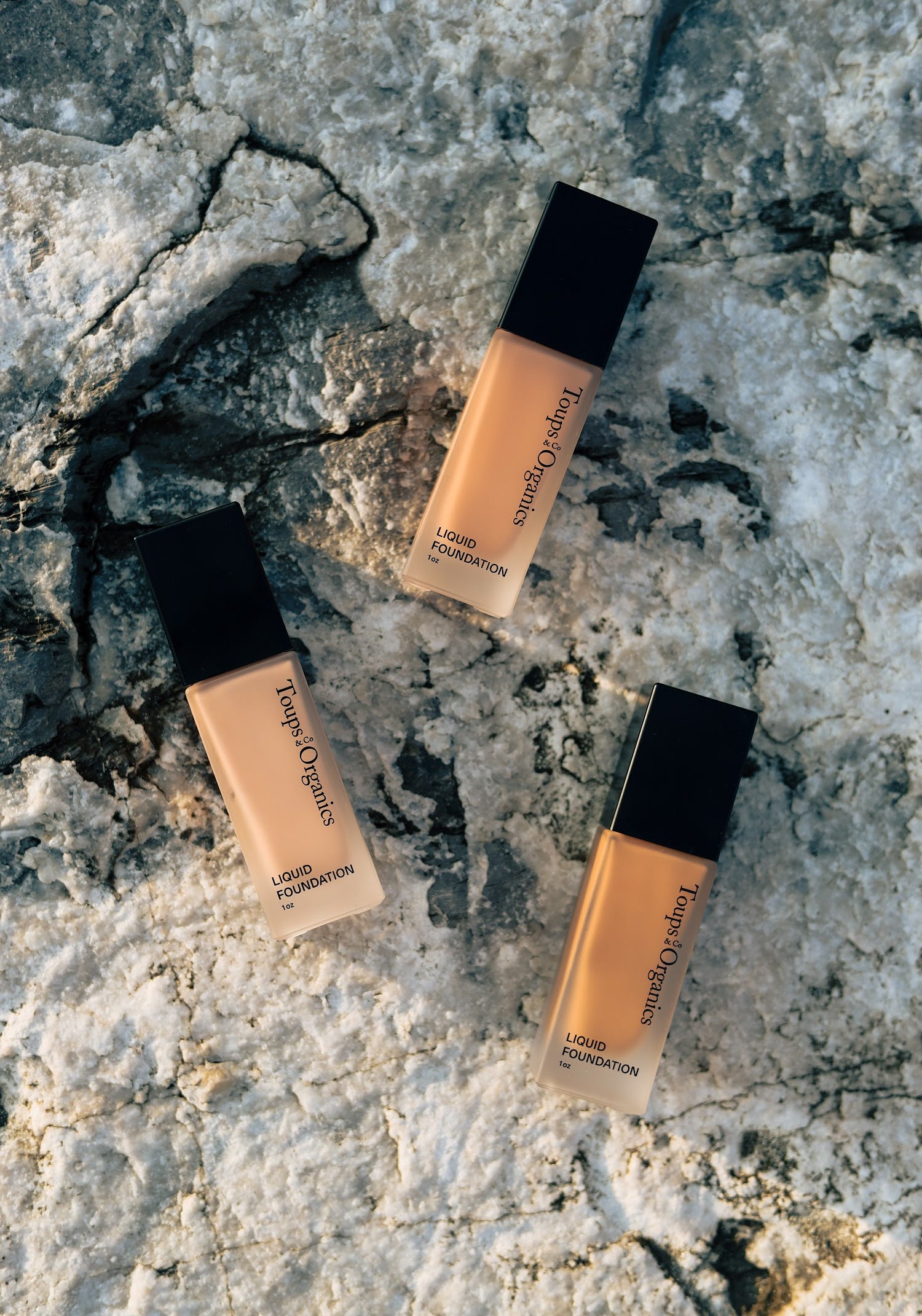 bottles-of-nontoxic-foundation-on-display