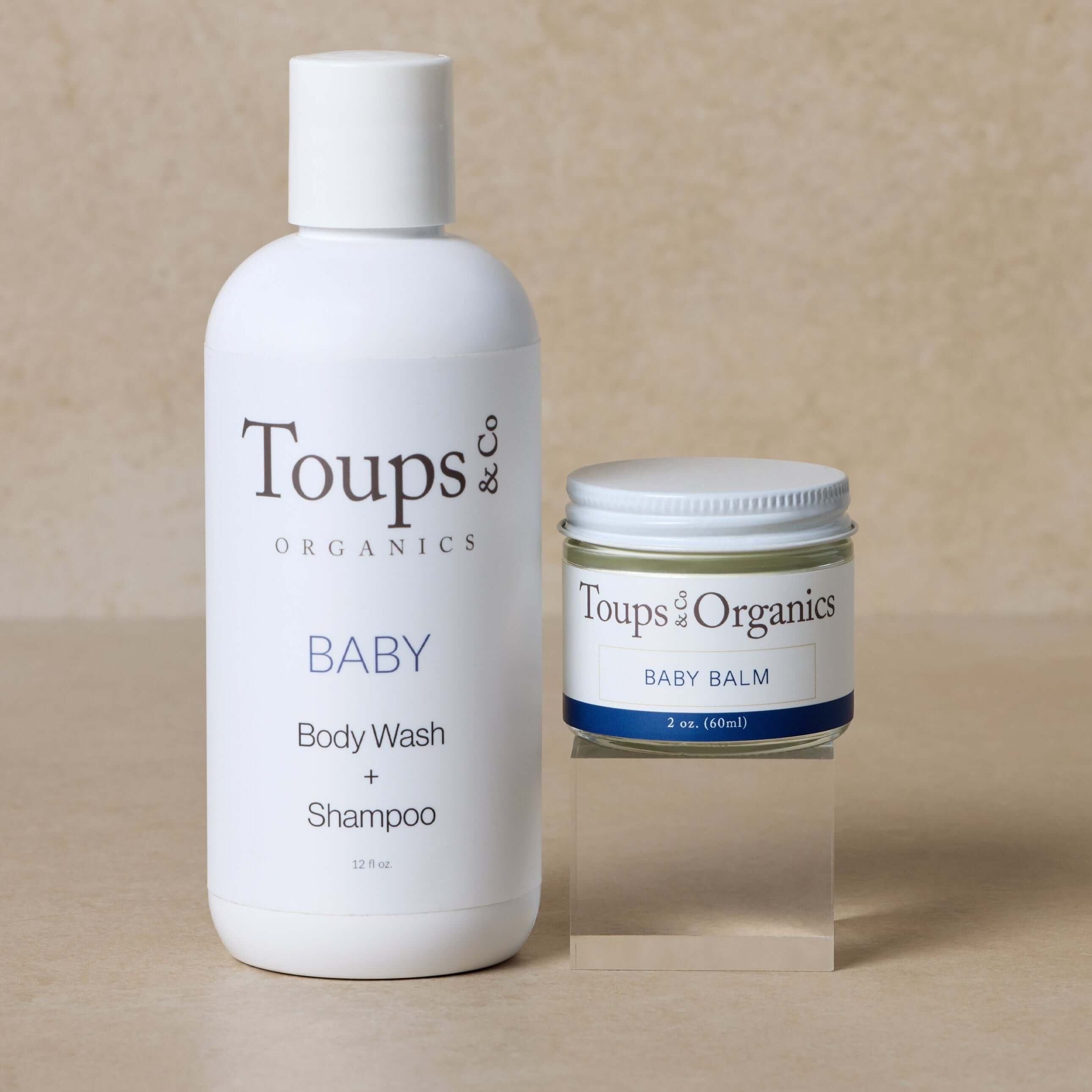 Baby Wash Baby Balm Set – Toups and Co Organics