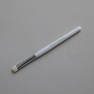 Toups & Co non-toxic precision eye makeup brush with white handle